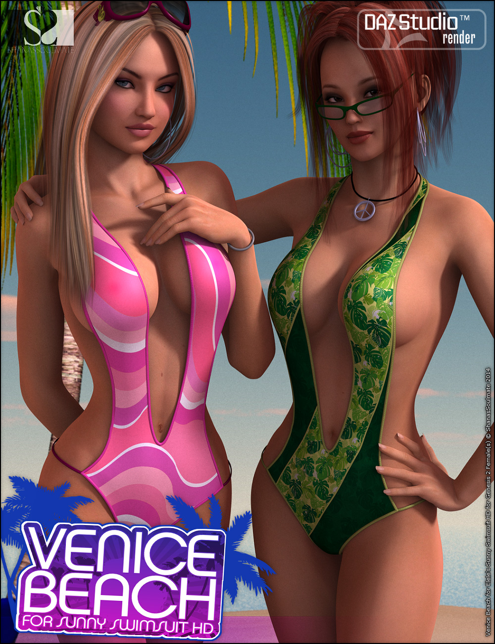 Venice Beach for Sunny Swimsuit HD by: ShanasSoulmate, 3D Models by Daz 3D