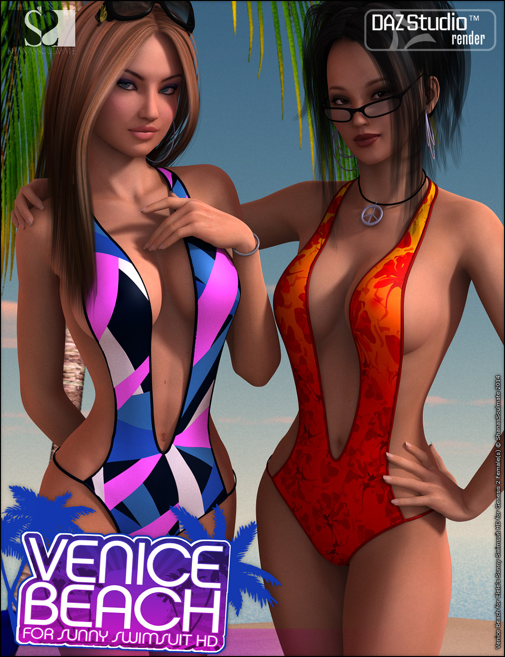 Venice Beach for Sunny Swimsuit HD by: ShanasSoulmate, 3D Models by Daz 3D