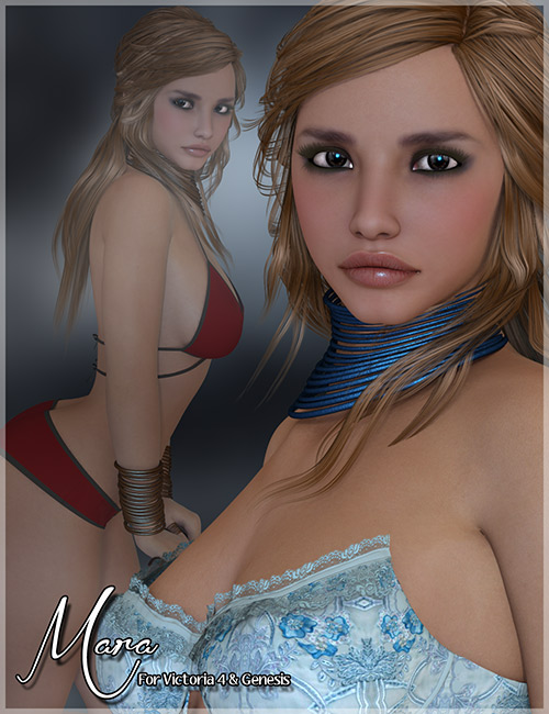 Mara For Victoria 4 and Genesis by: Belladzines, 3D Models by Daz 3D