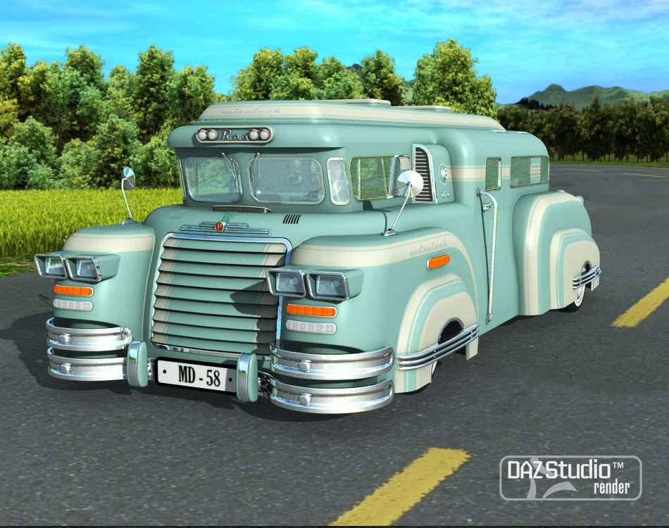 Bus Rex by: petipet, 3D Models by Daz 3D