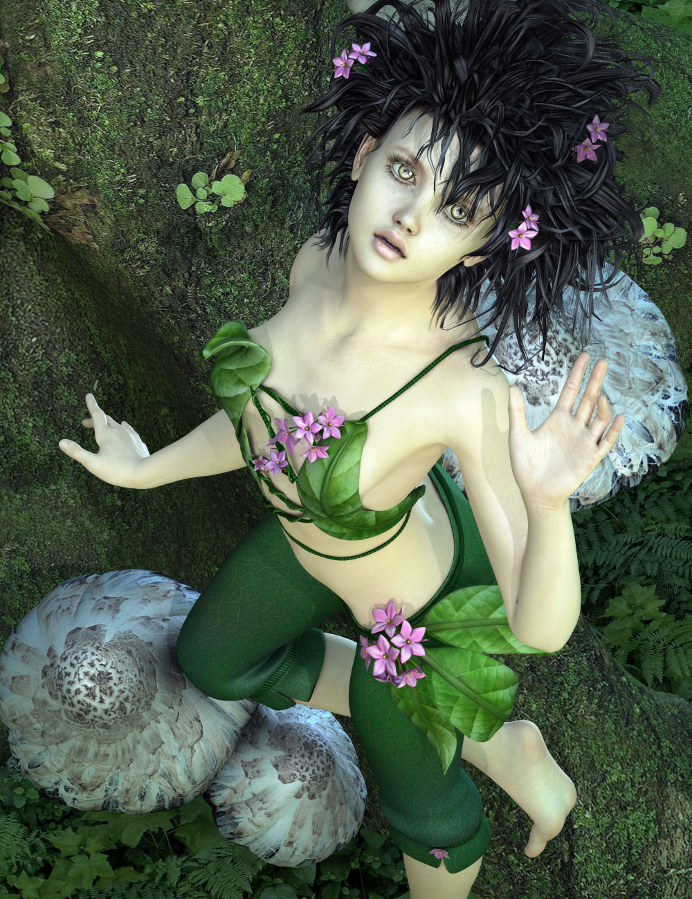 Scent of Jasmine by: Mada, 3D Models by Daz 3D
