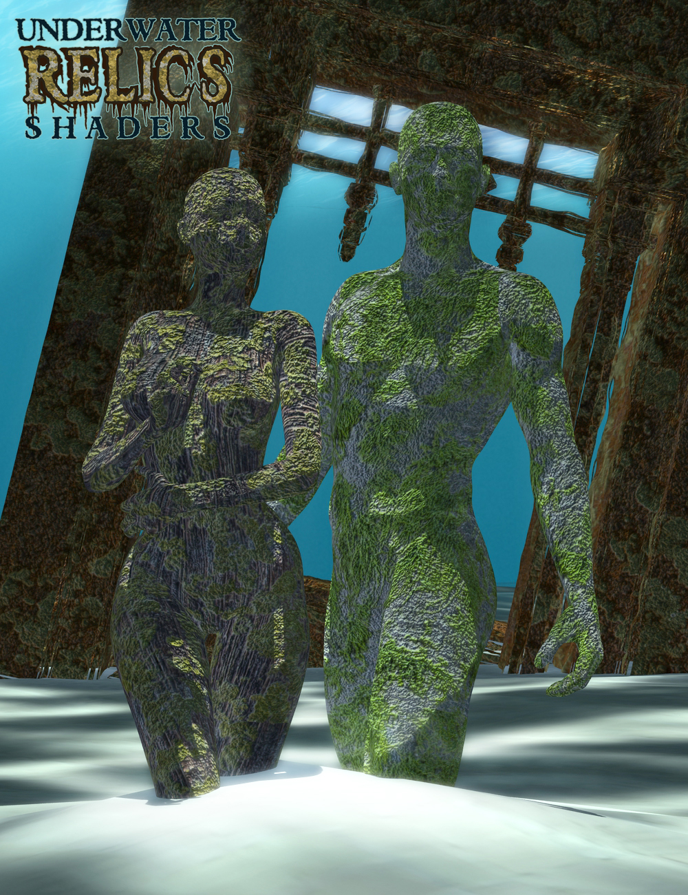 Underwater Relics Shaders Daz 3D