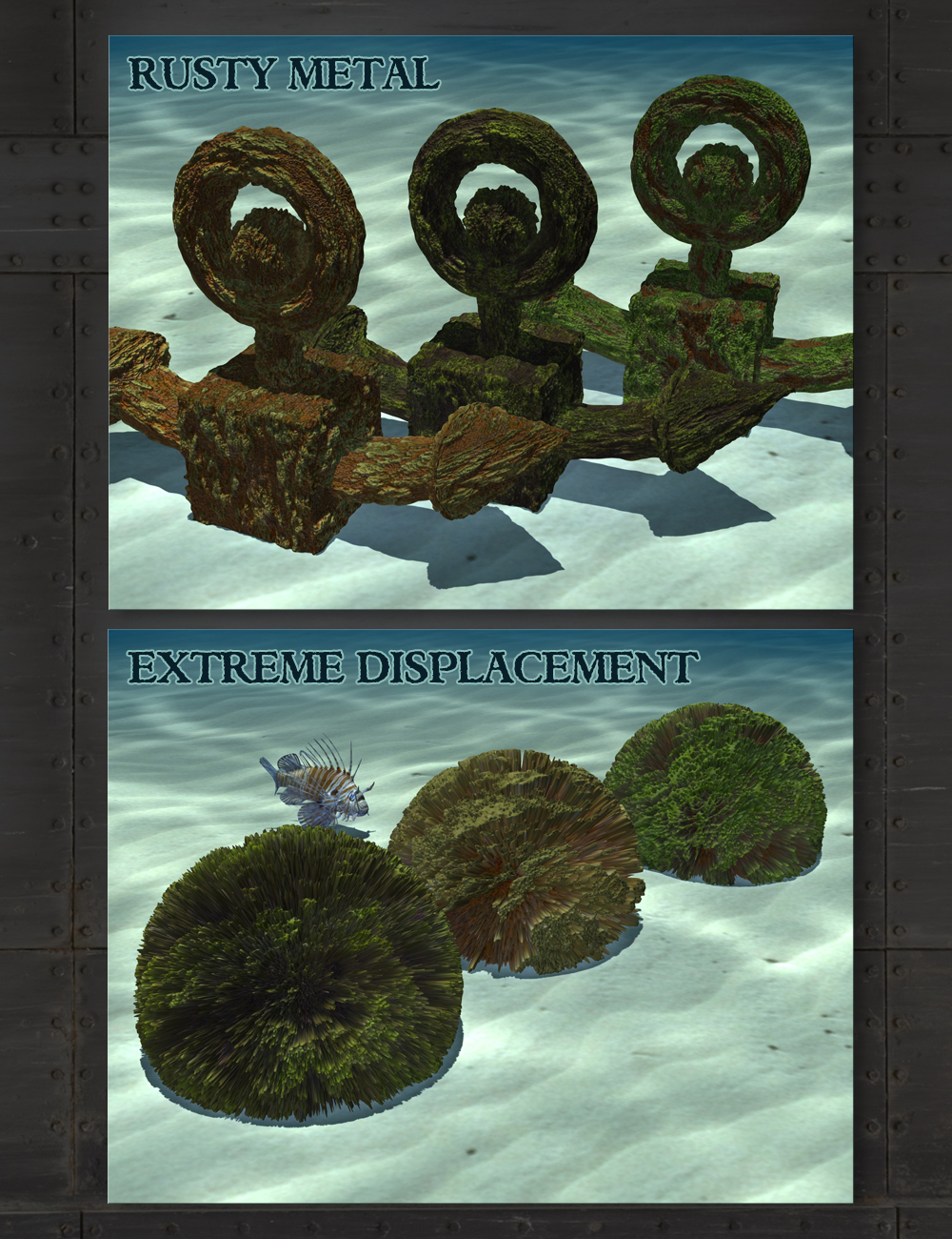 Underwater Relics Shaders Daz 3D