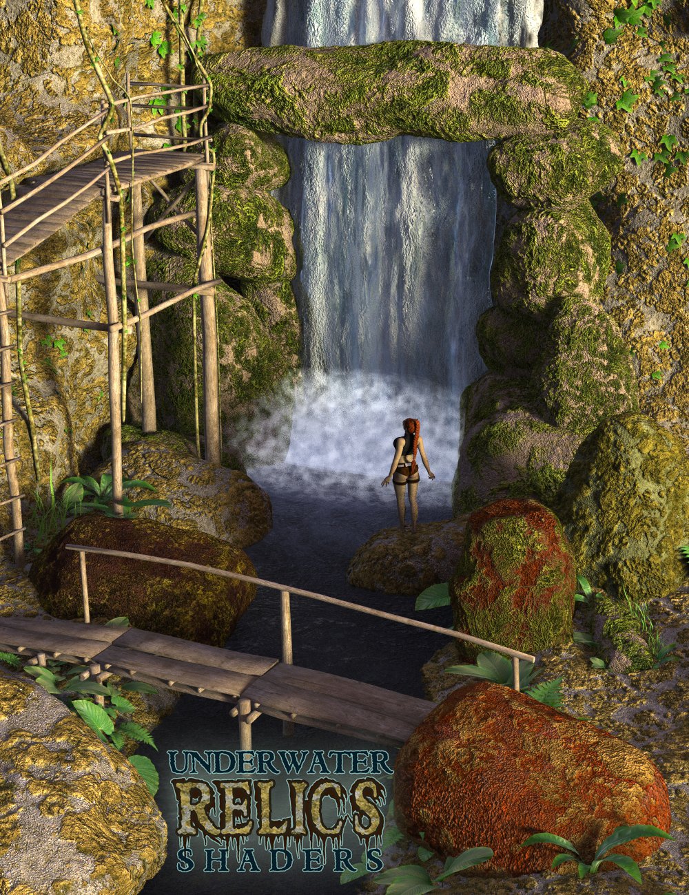 Underwater Relics Shaders Daz 3D