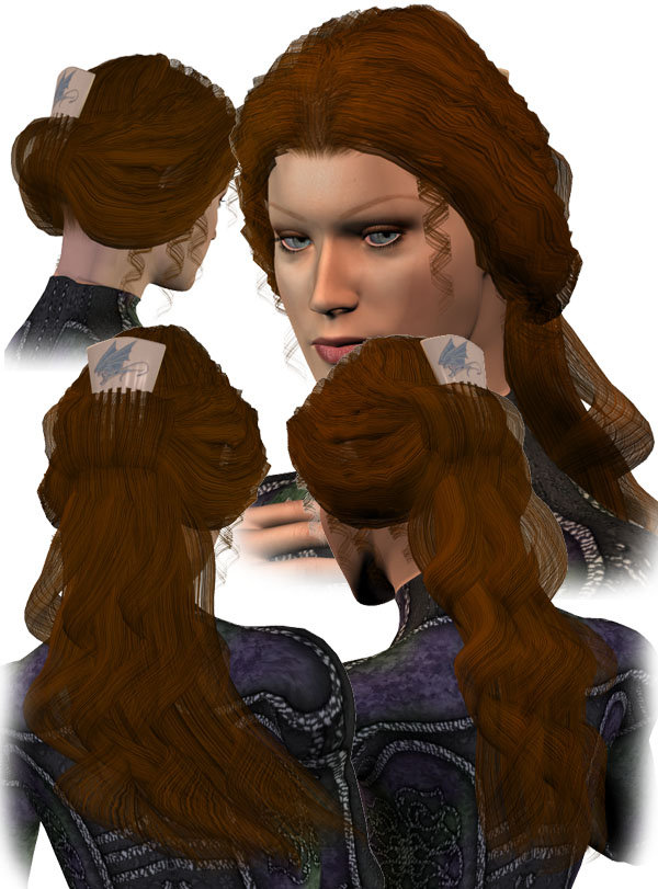 Loose Comb Hair Loose Comb Hair by: AprilYSH, 3D Models by Daz 3D