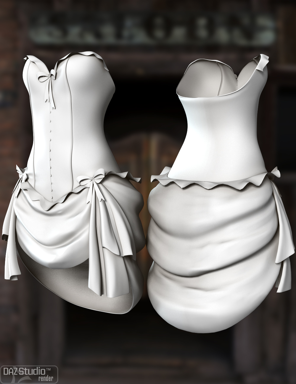 Bustier Dress for Genesis 2 Female(s) Bustier Dress for Genesis 2 Female(s) by: Nikisatez, 3D Models by Daz 3D