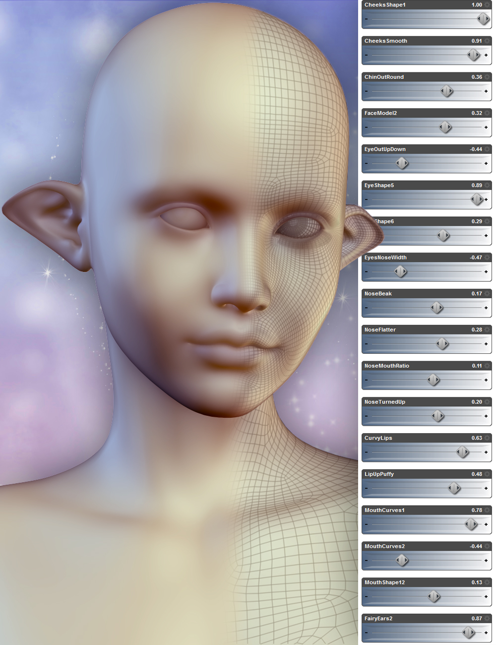 Genesis 2 Female Mixed Morph Resource Kit by: ThorneHandspan Studios, 3D Models by Daz 3D