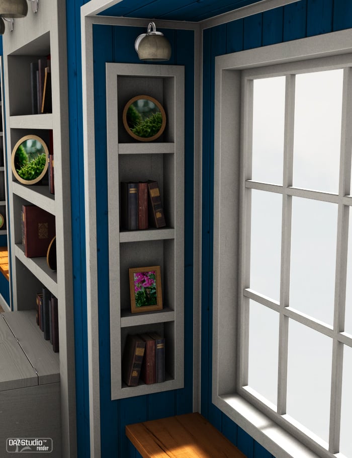 The Attic Bedroom The Attic Bedroom by: ForbiddenWhispersFWDesign, 3D Models by Daz 3D