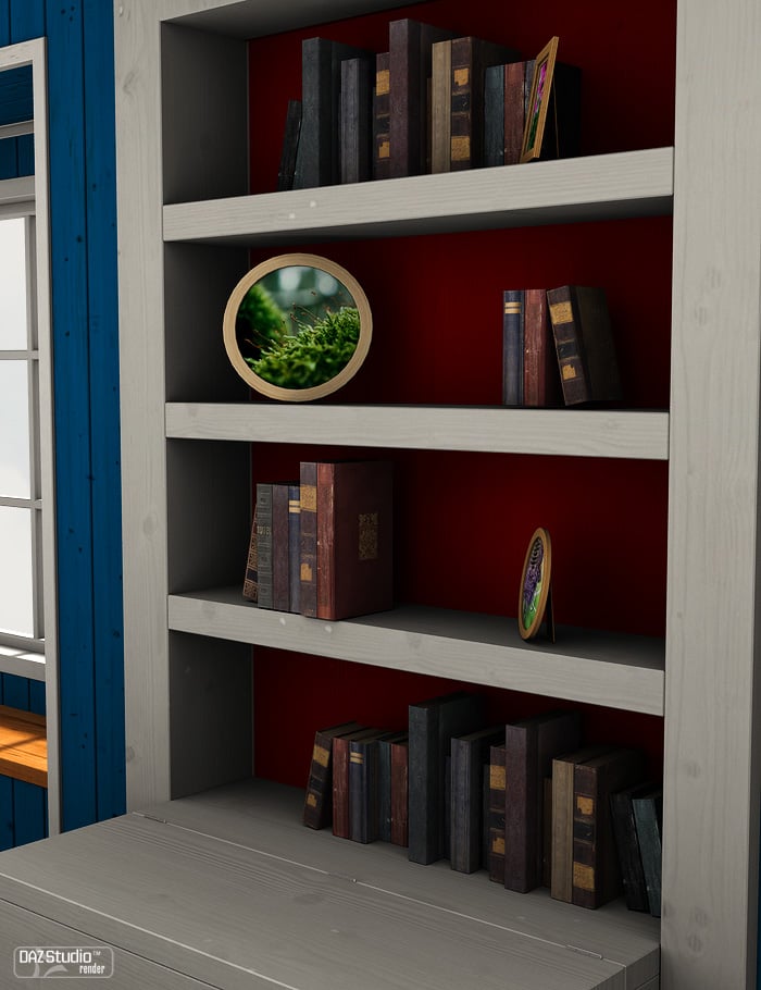 The Attic Bedroom The Attic Bedroom by: ForbiddenWhispersFWDesign, 3D Models by Daz 3D