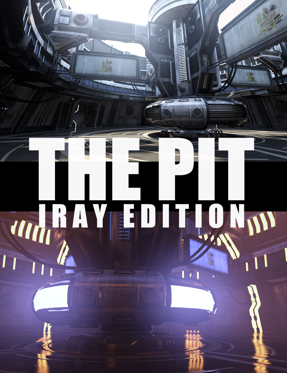 The Pit - Iray Edition by: Dreamlight, 3D Models by Daz 3D