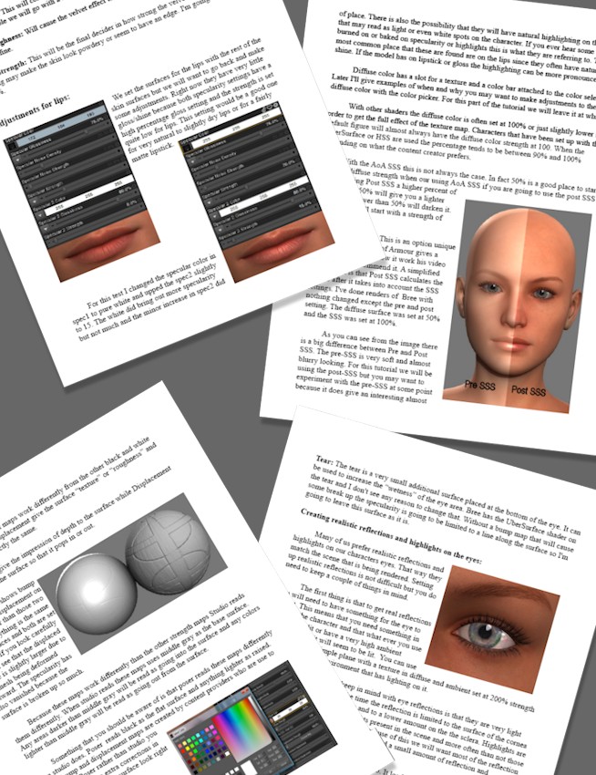 Tutorial: Introduction to Character Surface Settings by: Khory, 3D Models by Daz 3D