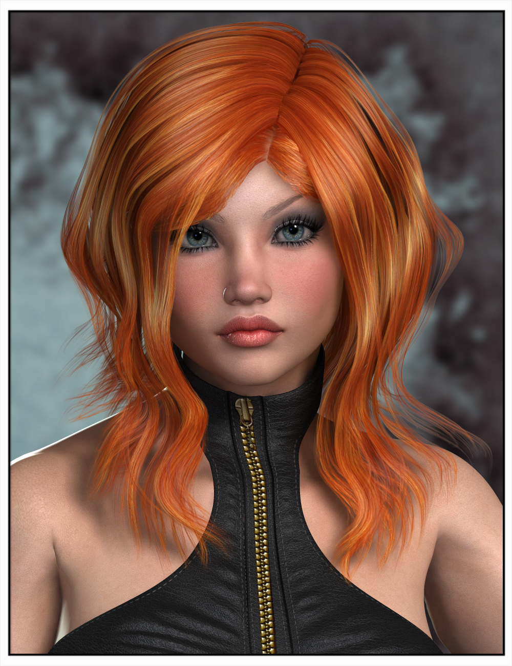 Capucine Hair Color by: SWAM, 3D Models by Daz 3D
