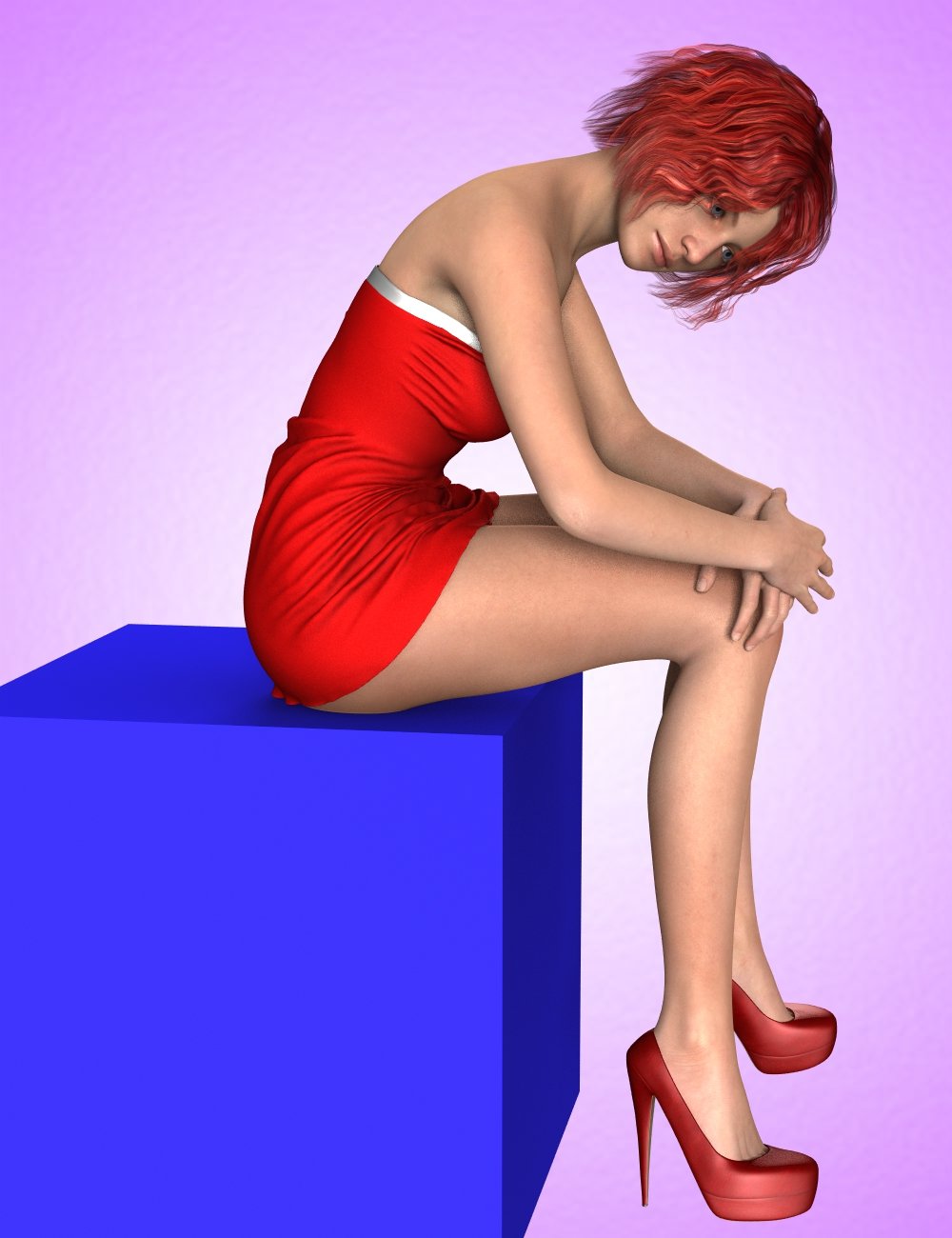 Slinky Tube Dress For Genesis 2 Females Daz 3d 8687