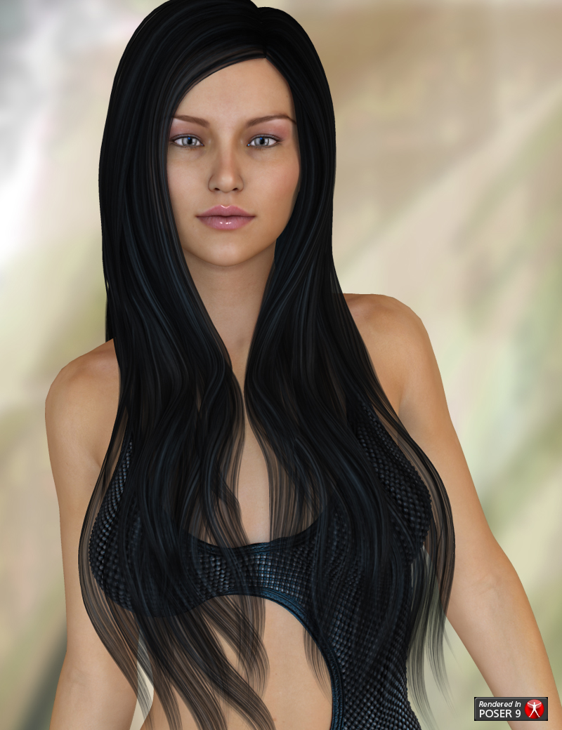 Temptress Hair by: Nikisatez, 3D Models by Daz 3D