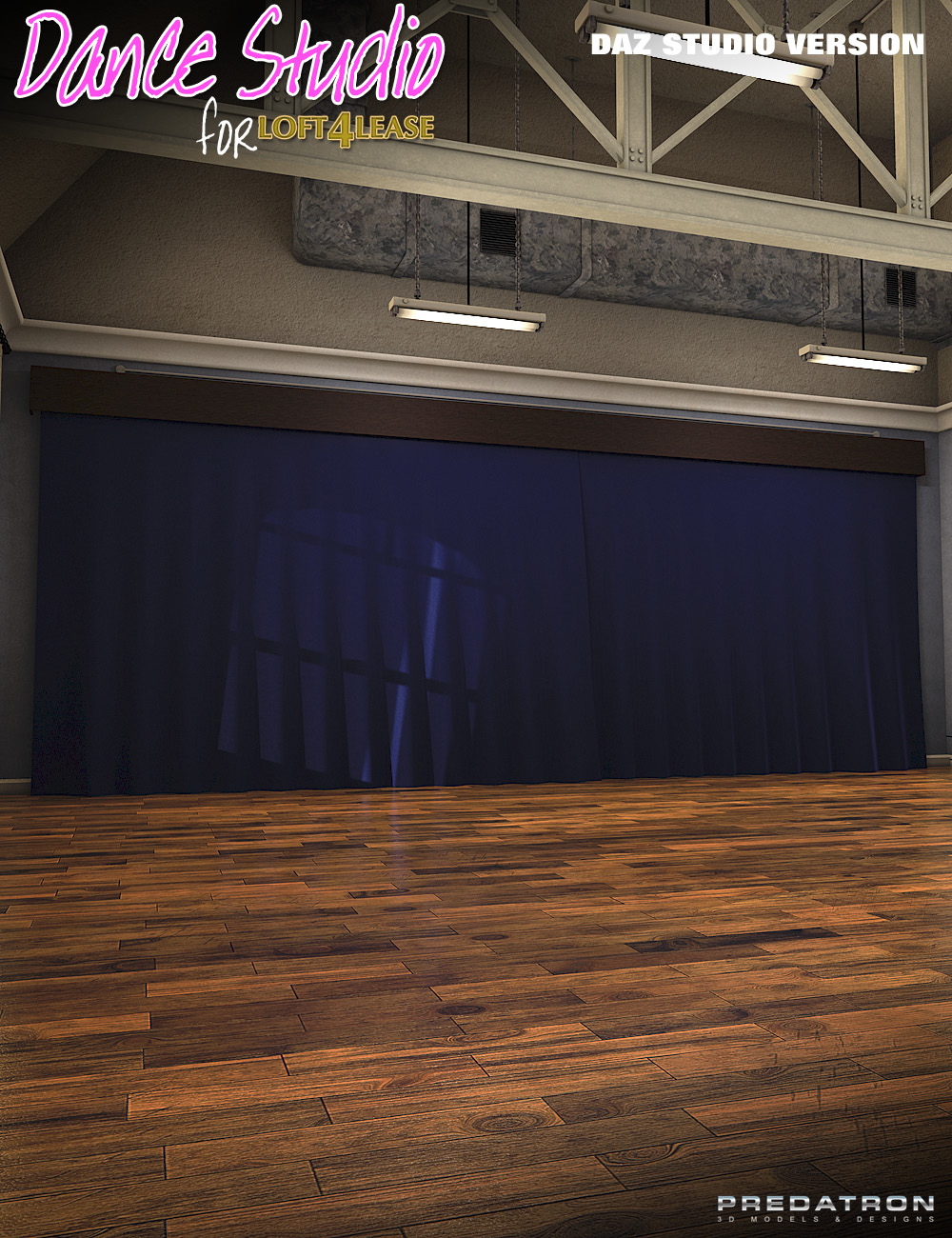 Dance Studio Add-On (DAZ Studio) by: Predatron, 3D Models by Daz 3D