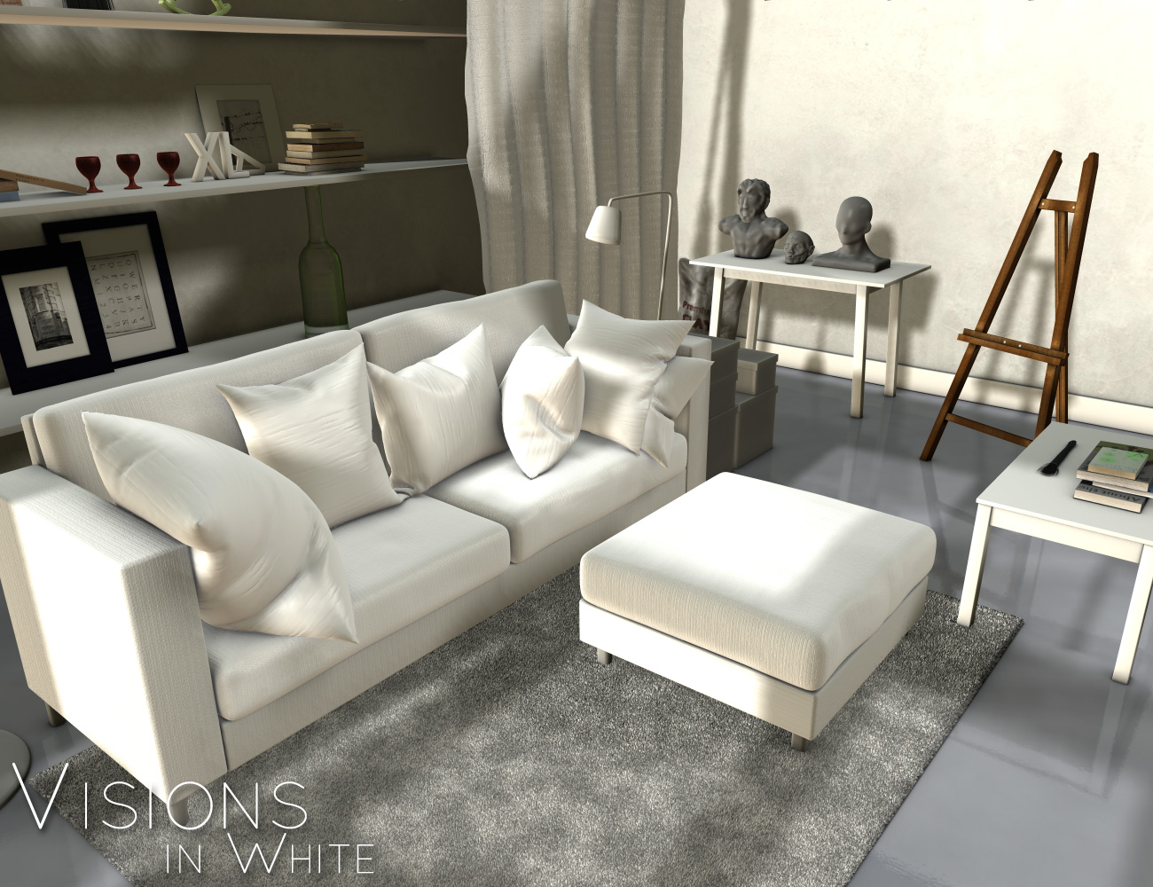 i13 Visions in White i13 Visions in White by: ironman13, 3D Models by Daz 3D