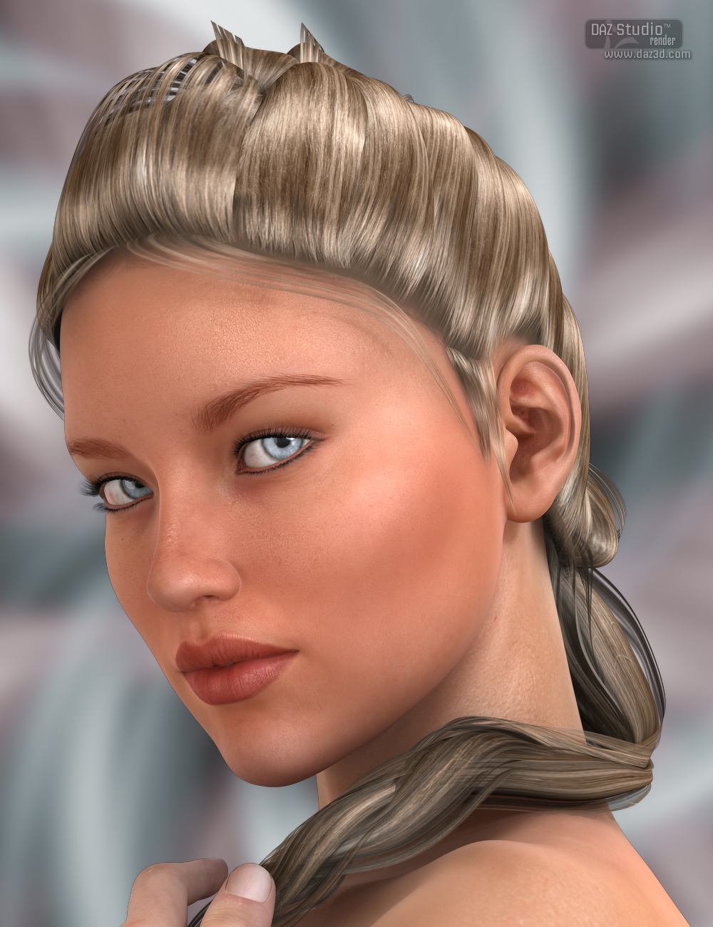 Danah Braid for Genesis 2 Female(s) by: Nikisatez, 3D Models by Daz 3D