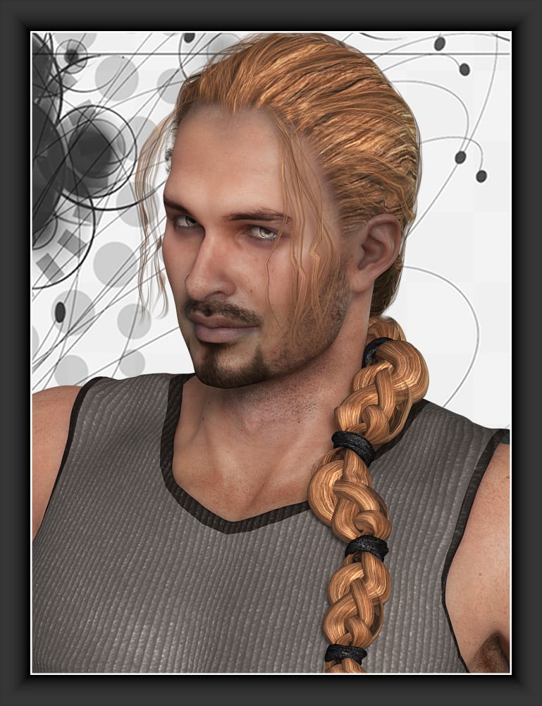 ShoXoloR for Ancient Combat Hair | Daz 3D