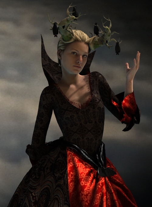 Lady De Lioncourt Dress for Genesis 2 Female(s) by: Neftis3D, 3D Models by Daz 3D