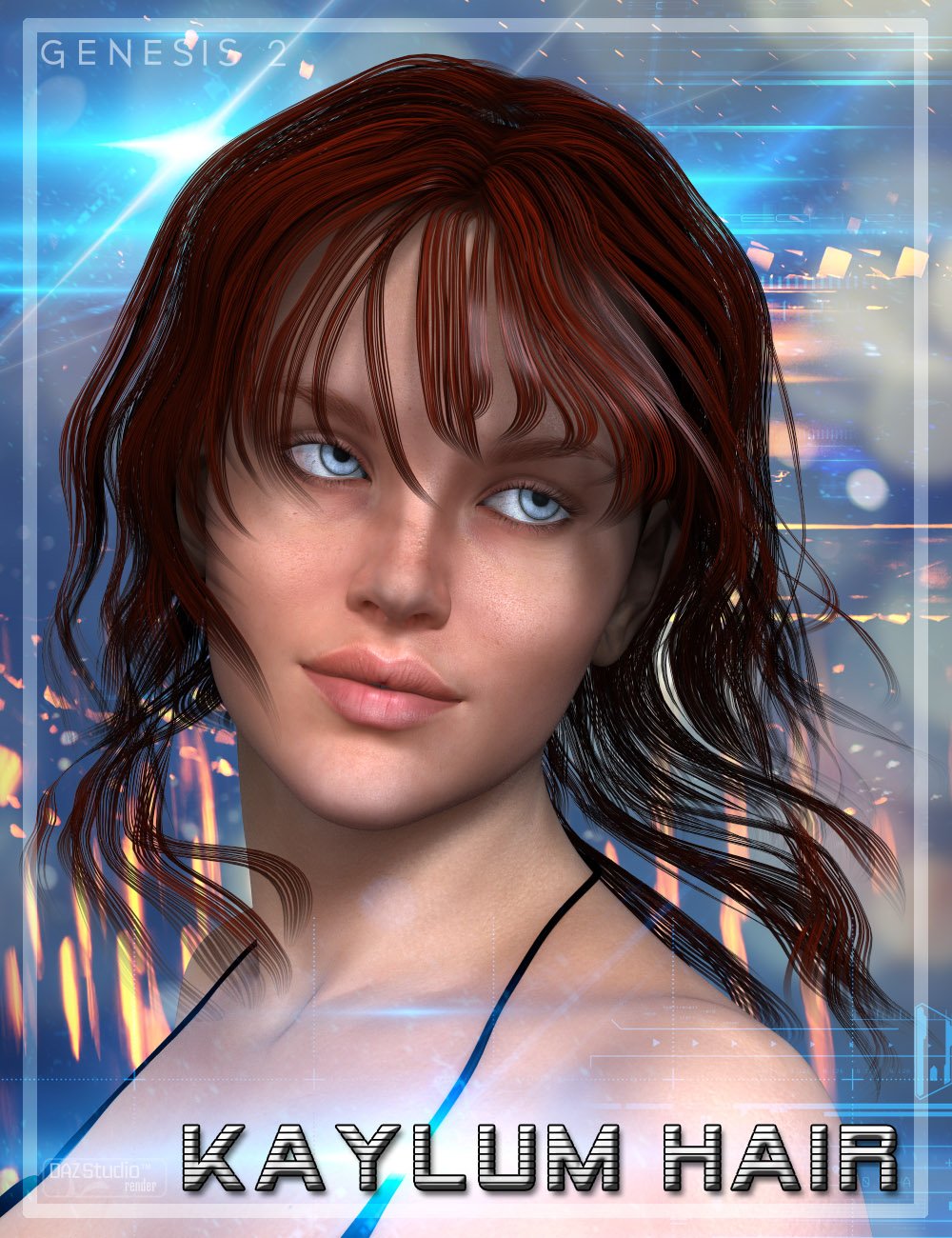 Kaylum Hair for Genesis 2 Kaylum Hair for Genesis 2 by: 3DCelebrity, 3D Models by Daz 3D