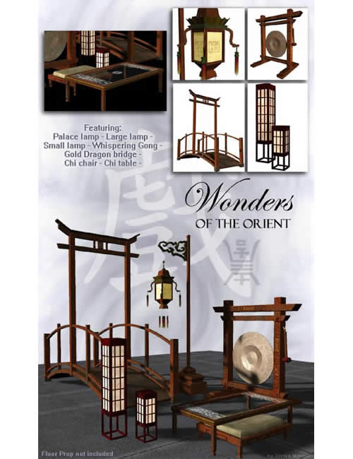Wonders of the Orient by: , 3D Models by Daz 3D