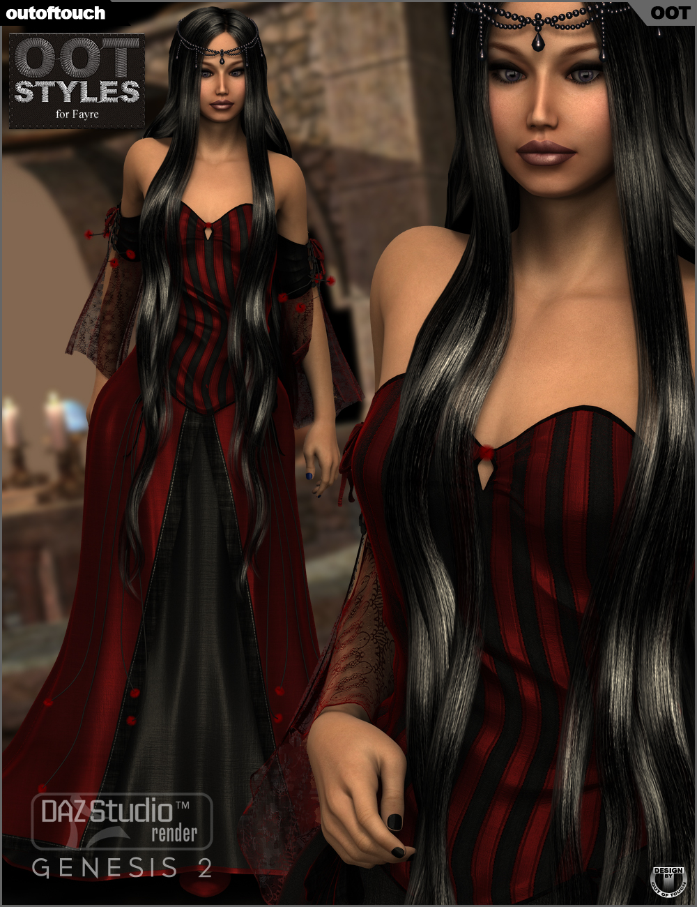 OOT Styles for Fayre by: outoftouch, 3D Models by Daz 3D