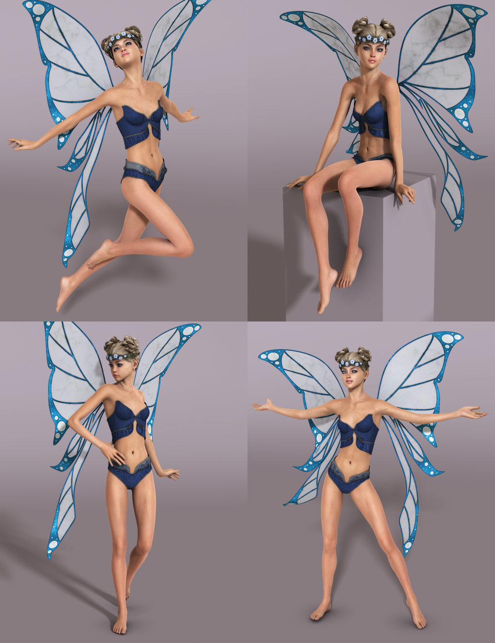 Fairy Tales Poses for Giselle 6 by: Muscleman, 3D Models by Daz 3D