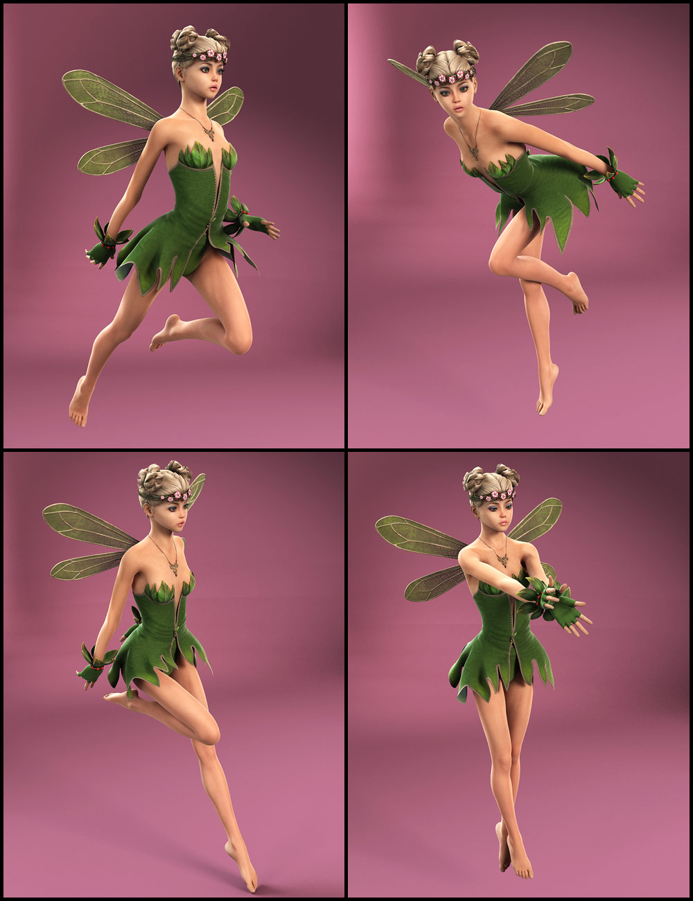 Delicate Poses for Giselle 6 by: Val3dart, 3D Models by Daz 3D
