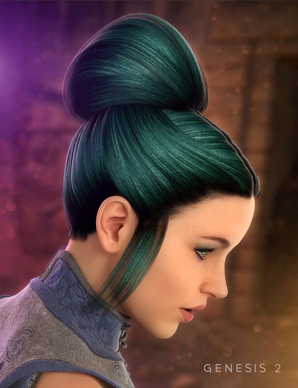 Sparkle Hair by: , 3D Models by Daz 3D
