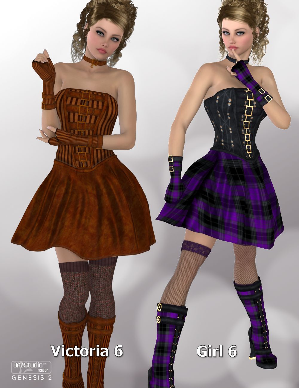 Evaleene Outfit for Genesis 2 Female(s) | Daz 3D