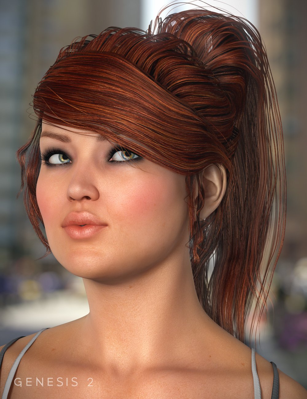 Colors for NJA Ponytail Hair by: goldtassel, 3D Models by Daz 3D