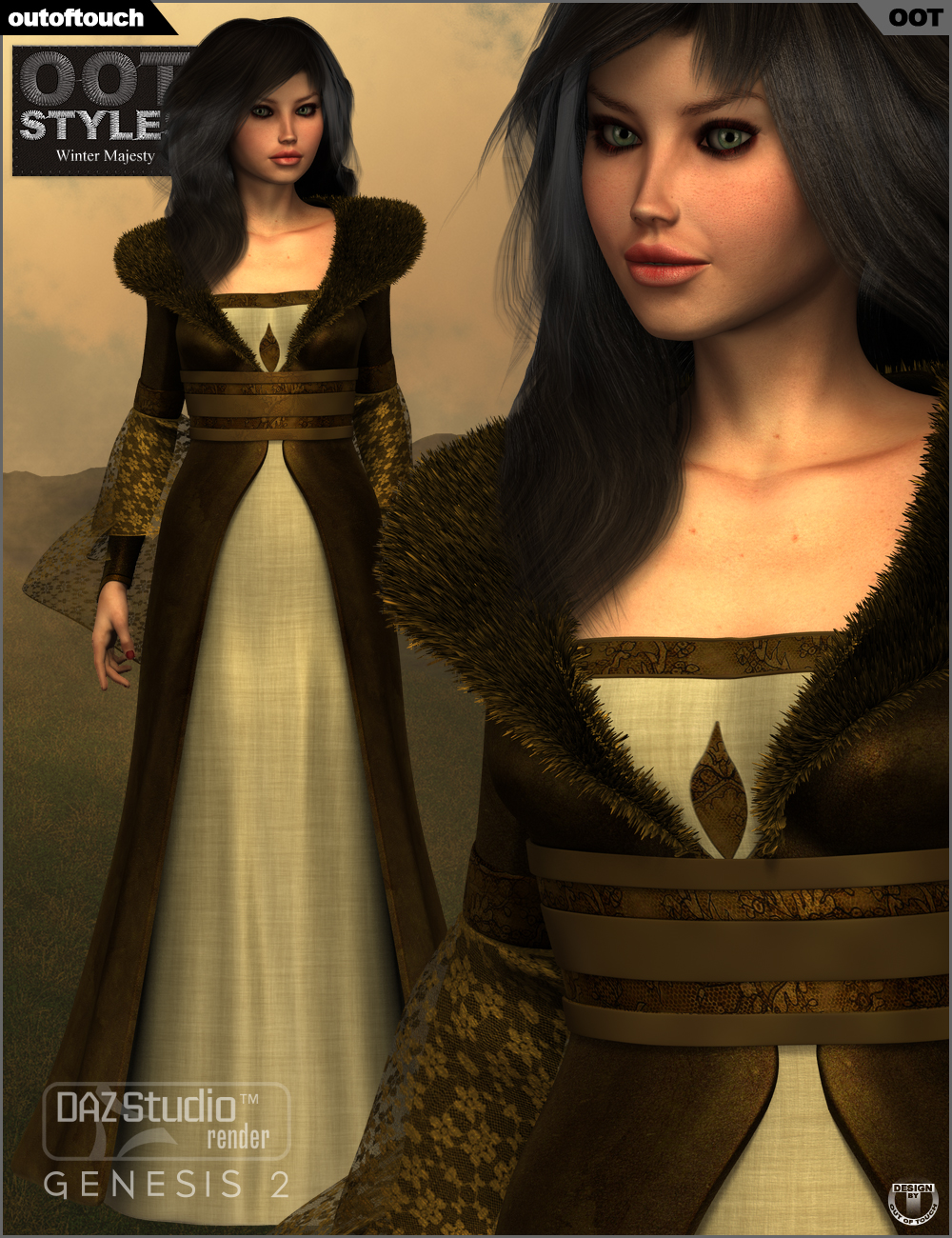 OOT Styles for Winter Majesty by: outoftouch, 3D Models by Daz 3D
