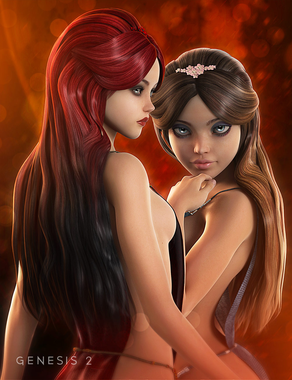 Vibrant Romance Colors by: Jessaii, 3D Models by Daz 3D