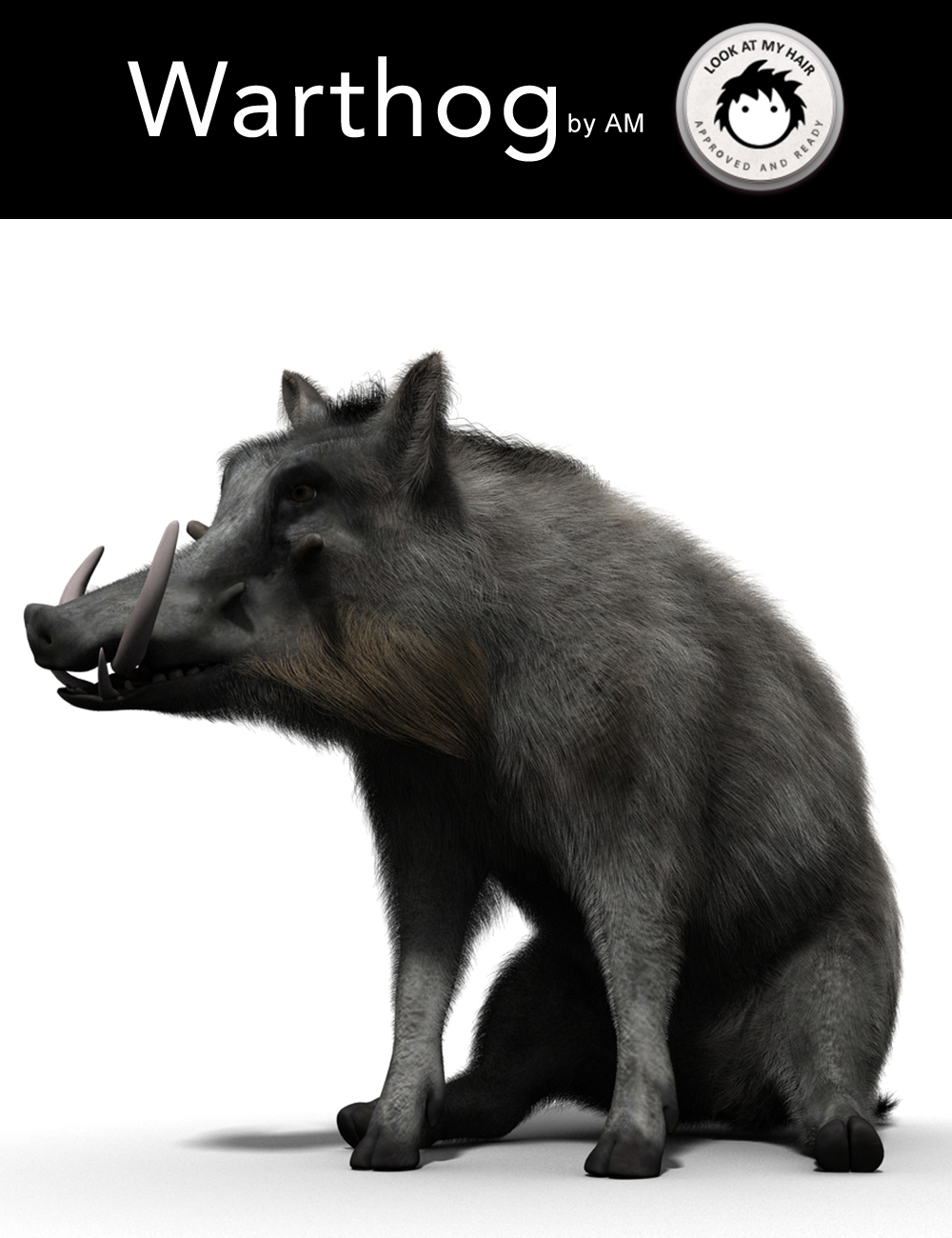Warthog by AM by: Alessandro_AM, 3D Models by Daz 3D
