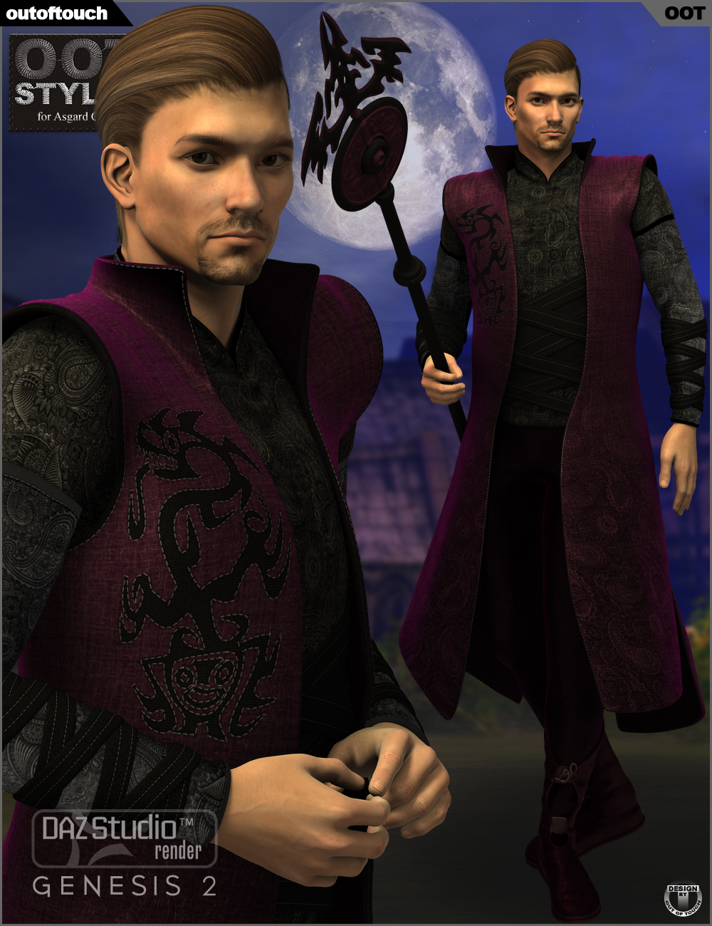 OOT Styles for Asgard Cleric | Daz 3D