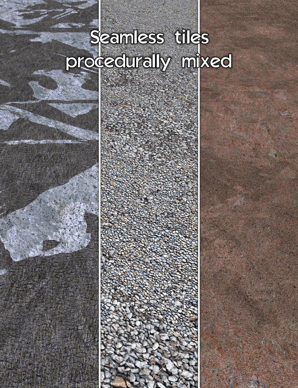 Bryce 7.1 Pro - Seamless Texture Mix and HDR Lighting - Set 2 by: David BrinnenHoroForbiddenWhispers, 3D Models by Daz 3D
