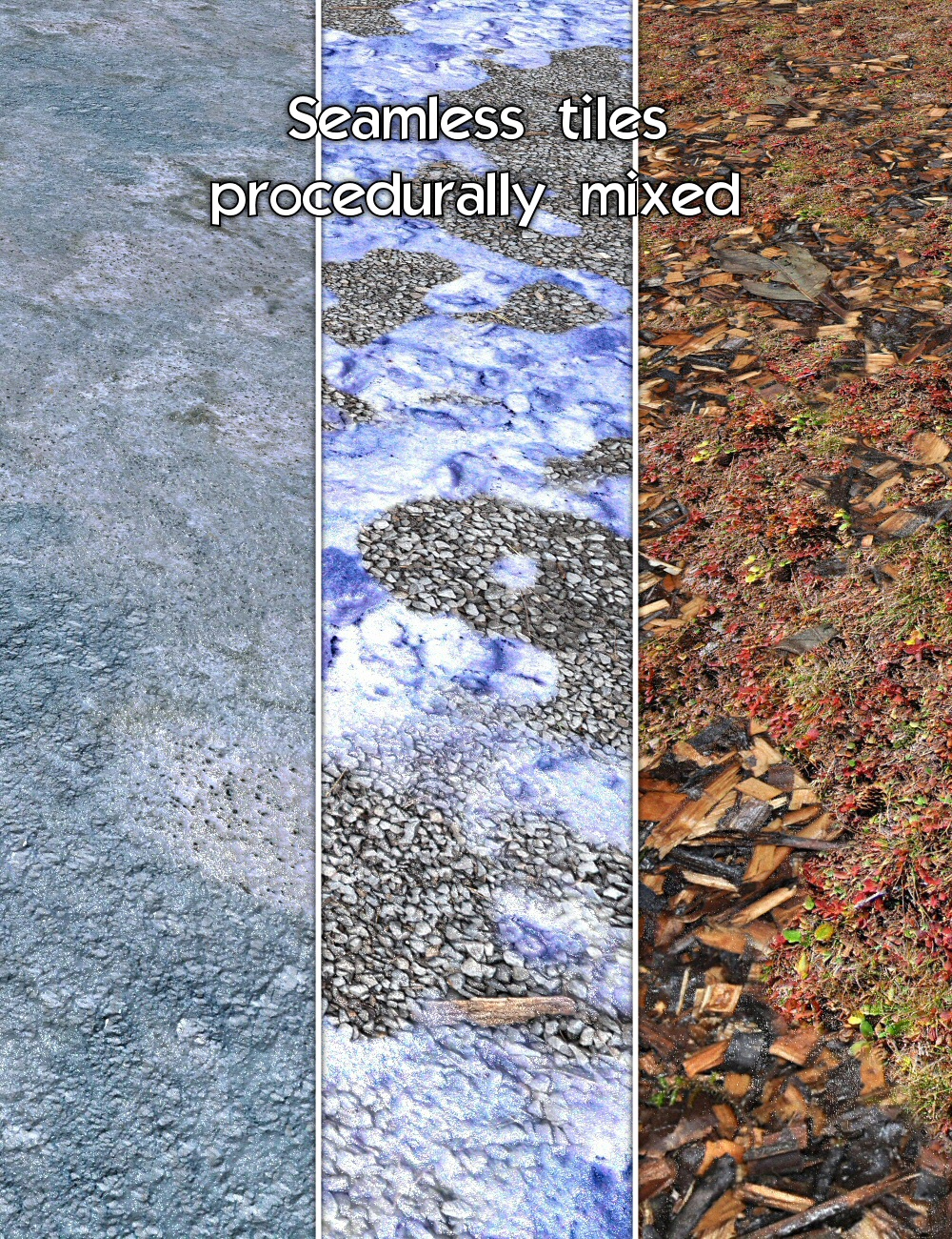 Bryce 7.1 Pro - Seamless Texture Mix and HDR Lighting - Set 2 by: David BrinnenHoroForbiddenWhispers, 3D Models by Daz 3D
