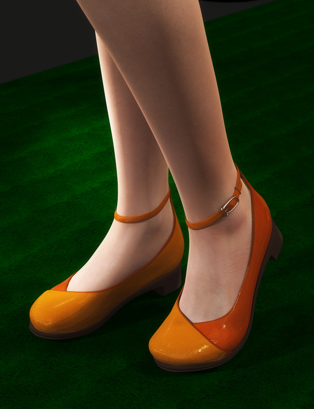 Low-heel Pumps for Genesis 2 Female(s) by: tentman, 3D Models by Daz 3D