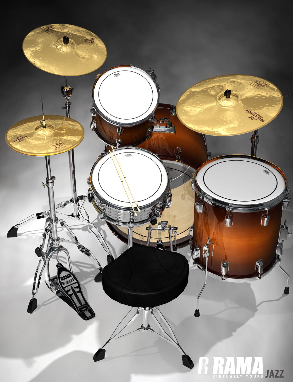 Rama Drums Rama Drums by: Ravnheart, 3D Models by Daz 3D