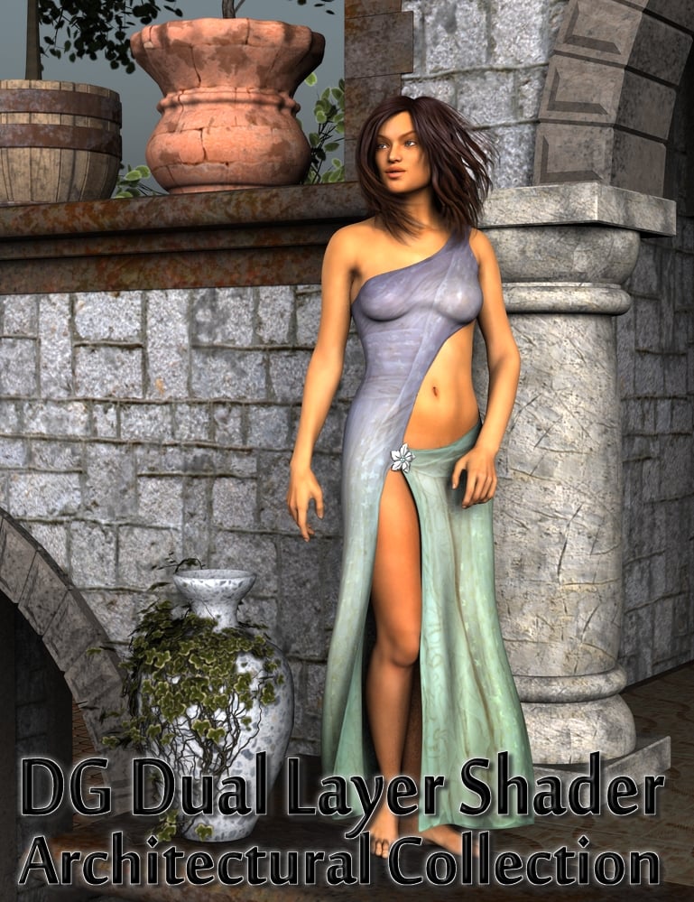 DG Dual Layer Shader - Architectural by: IDG DesignsDestinysGarden, 3D Models by Daz 3D