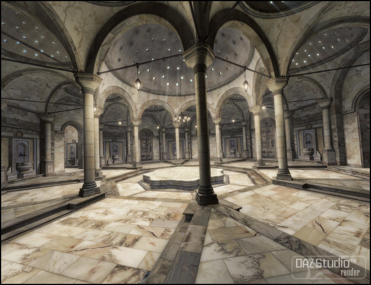 Hammam Hammam by: Jack Tomalin, 3D Models by Daz 3D