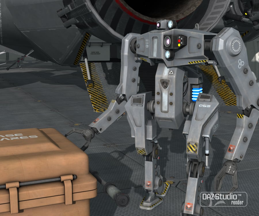 Robot Titan Robot Titan by: petipet, 3D Models by Daz 3D