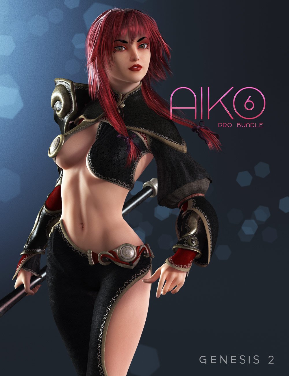 Aiko 6 Pro Bundle by: , 3D Models by Daz 3D