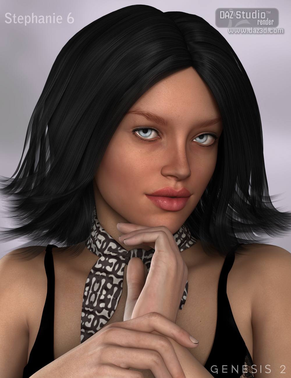 Hagen Hair for Genesis 2 Female(s) by: Nikisatez, 3D Models by Daz 3D
