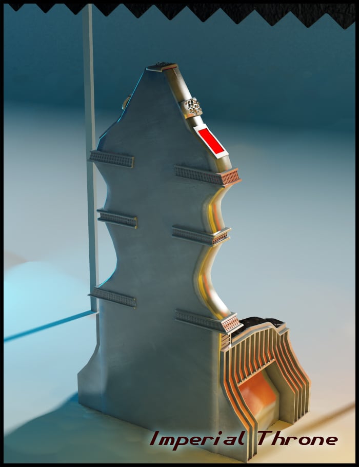 Imperial Throne Imperial Throne by: Nathy Design, 3D Models by Daz 3D