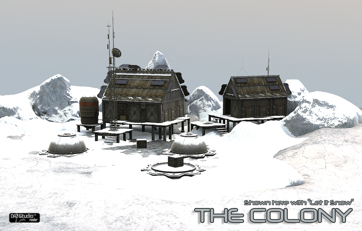 The Colony by: The AntFarm, 3D Models by Daz 3D