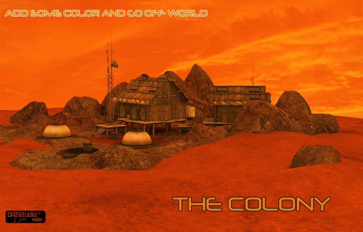 The Colony by: The AntFarm, 3D Models by Daz 3D