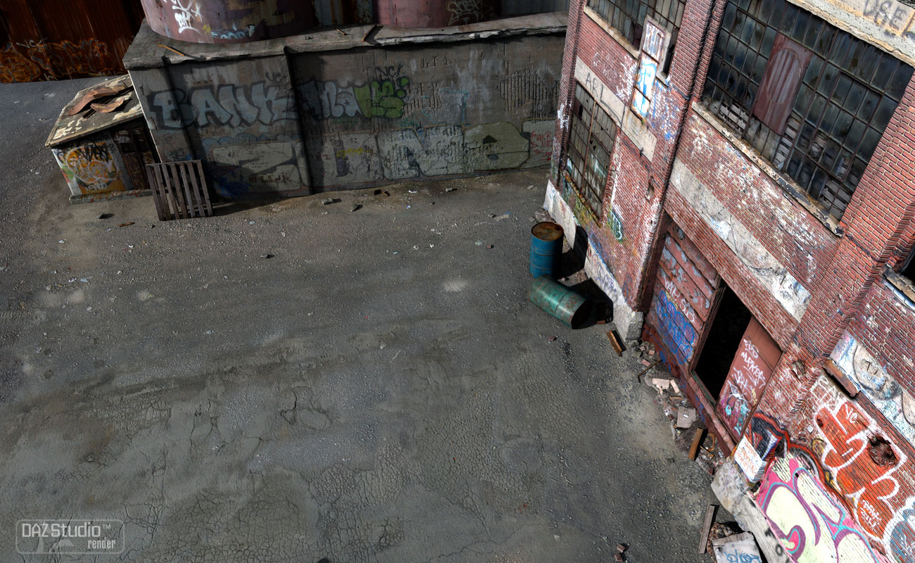 Abandoned Factory Abandoned Factory by: Aako, 3D Models by Daz 3D