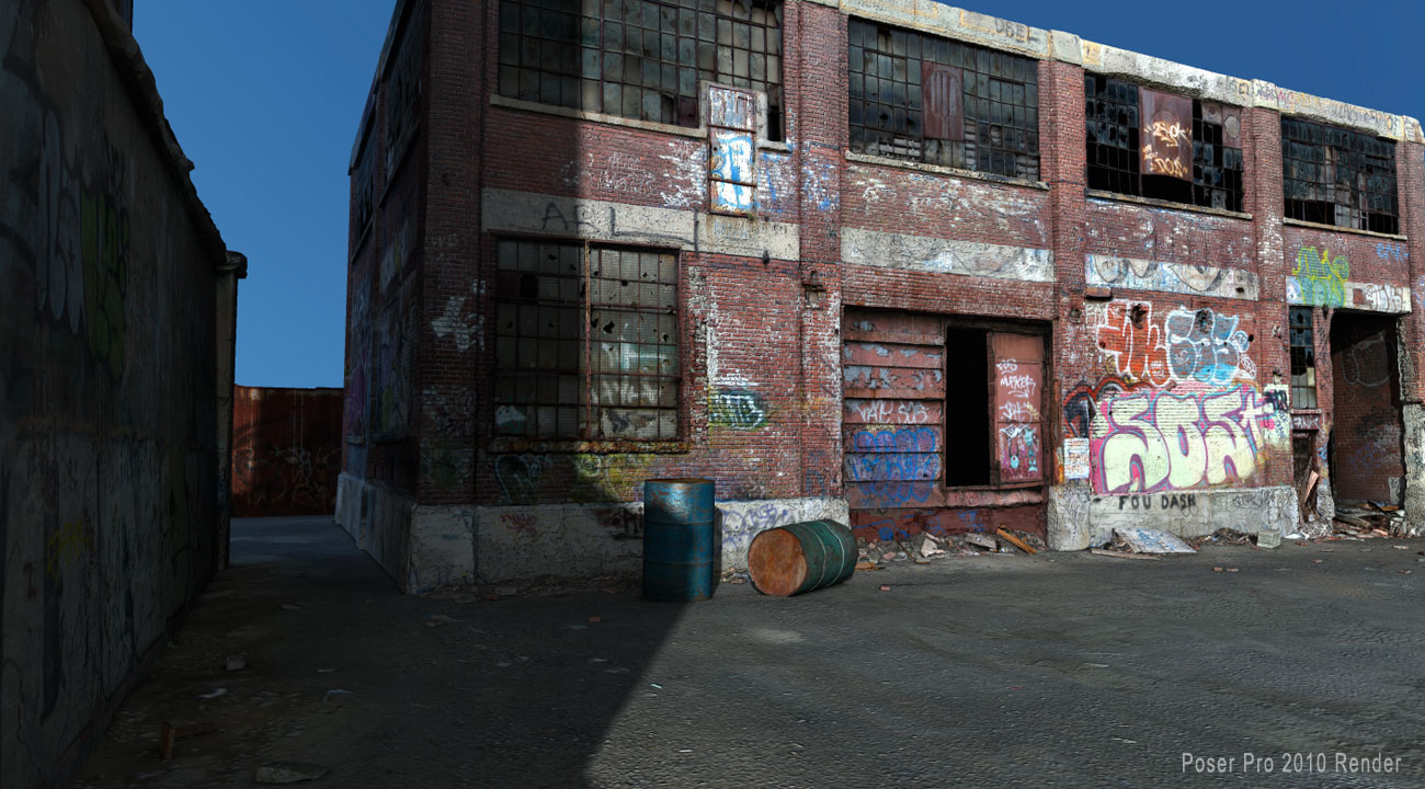 Abandoned Factory Abandoned Factory by: Aako, 3D Models by Daz 3D