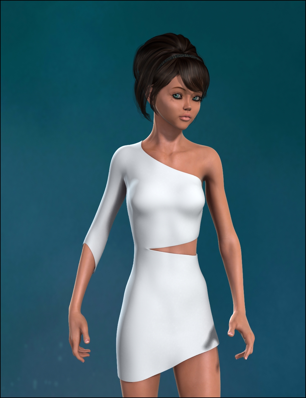 Wicked Zigzag Dress HD Wicked Zigzag Dress HD by: Xena, 3D Models by Daz 3D
